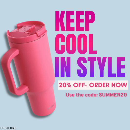 BriteLune 40z Leakproof Tumbler - BriteLune